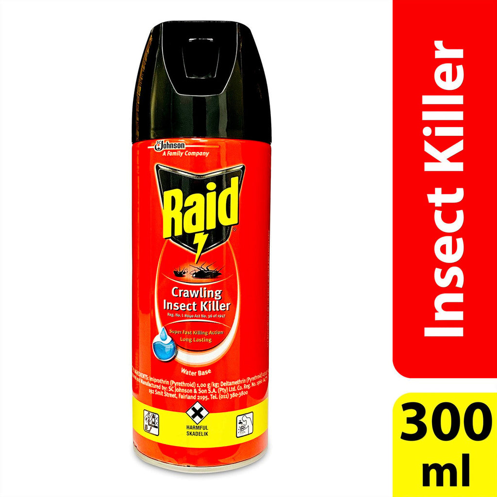 Raid Crawling Insect Killer Long Lasting 300ml | GETIT.QA