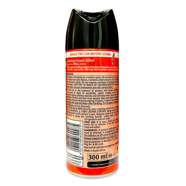 GETIT.QA | RAID CRAWLING INSECT KILLER LONG LASTING 300ML | COD available
