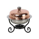 GETIT.QA- Qatar’s Best Online Shopping Website offers CHEFLINE COPPER MINI ROUND CHEFING DISH 100ML 84450C at the lowest price in Qatar. Free Shipping & COD Available!