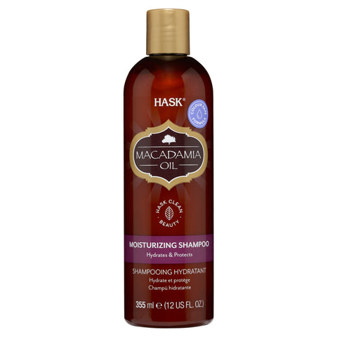 GETIT.QA- Qatar’s Best Online Shopping Website offers HASK MACADAMIA OIL MOISTURIZING SHAMPOO-- 355 ML at the lowest price in Qatar. Free Shipping & COD Available!