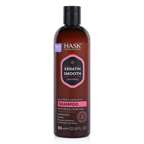 GETIT.QA- Qatar’s Best Online Shopping Website offers HASK KERATIN PROTEIN SMOOTHING SHAMPOO 355 ML at the lowest price in Qatar. Free Shipping & COD Available!