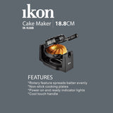 GETIT.QA- Qatar’s Best Online Shopping Website offers IK CAKE MAKER IK-928B at the lowest price in Qatar. Free Shipping & COD Available!