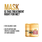 GETIT.QA- Qatar’s Best Online Shopping Website offers PANTENE PRO-V COLORED HAIR REPAIR INTENSIVE CARE NOURISHING MASK 300 ML at the lowest price in Qatar. Free Shipping & COD Available!