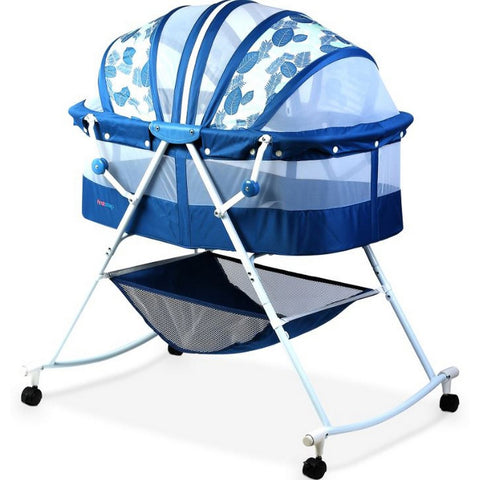 GETIT.QA- Qatar’s Best Online Shopping Website offers FIRST STEP BABY CRIB MC-805 BLUE at the lowest price in Qatar. Free Shipping & COD Available!