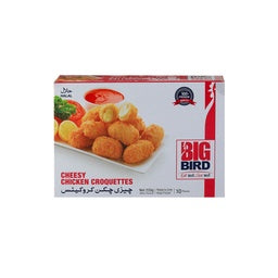 Big Bird Chicken Croquettes Cheesy 220 g