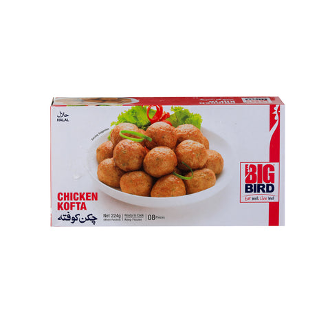 GETIT.QA- Qatar’s Best Online Shopping Website offers BIG BIRD CHICKEN KOFTA 224 G at the lowest price in Qatar. Free Shipping & COD Available!