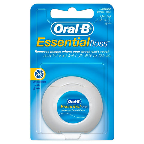 GETIT.QA- Qatar’s Best Online Shopping Website offers ORAL B ESSENTIAL FLOSS UNWAXED 50M at the lowest price in Qatar. Free Shipping & COD Available!