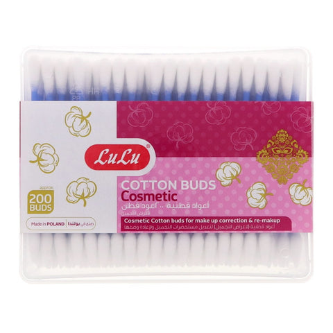 GETIT.QA- Qatar’s Best Online Shopping Website offers LULU COSMETIC COTTON BUDS 200 PCS at the lowest price in Qatar. Free Shipping & COD Available!