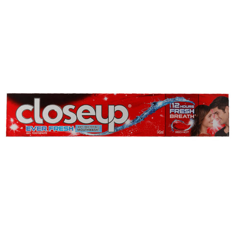 GETIT.QA- Qatar’s Best Online Shopping Website offers CLOSEUP TOOTH PASTE RED HOT 3 X 145ML at the lowest price in Qatar. Free Shipping & COD Available!