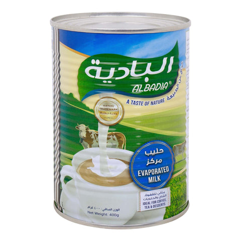 Al Badia Evaporated Milk 400 g
