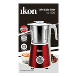 GETIT.QA- Qatar’s Best Online Shopping Website offers IK COFFEE GRINDER IK- 506 450W at the lowest price in Qatar. Free Shipping & COD Available!