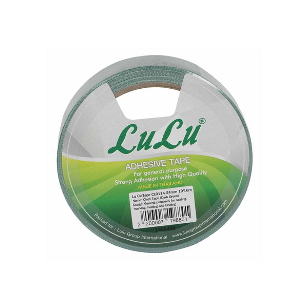 GETIT.QA | LULU GREEN COLOUR TAPE, CL0114, 24MMX10Y | COD available