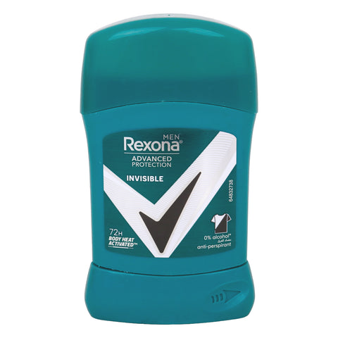GETIT.QA- Qatar’s Best Online Shopping Website offers REXONA MEN ANTI-PERSPIRANT STICK MOTION SENSE ANTIBACTERIAL + INVISIBLE 40 G at the lowest price in Qatar. Free Shipping & COD Available!
