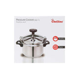 GETIT.QA- Qatar’s Best Online Shopping Website offers CHEFLINE STAINLESS STEEL PRESSURE COOKER ARABIC CS 7LTR at the lowest price in Qatar. Free Shipping & COD Available!