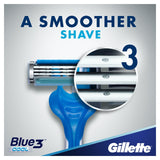 GETIT.QA- Qatar’s Best Online Shopping Website offers GILLETTE BLUE 3 COOL MEN'S 3-BLADED DISPOSABLE RAZOR 3 PCS at the lowest price in Qatar. Free Shipping & COD Available!