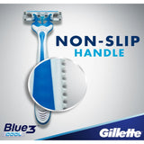 GETIT.QA- Qatar’s Best Online Shopping Website offers GILLETTE BLUE 3 COOL MEN'S 3-BLADED DISPOSABLE RAZOR 6 PCS at the lowest price in Qatar. Free Shipping & COD Available!