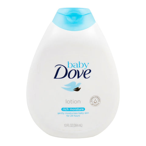 GETIT.QA- Qatar’s Best Online Shopping Website offers DOVE RICH MOISTURE BABY LOTION 384ML at the lowest price in Qatar. Free Shipping & COD Available!