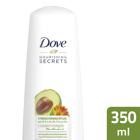 GETIT.QA- Qatar’s Best Online Shopping Website offers DOVE CONDITIONER STRENGTHENING RITUAL AVOCADO 350 ML at the lowest price in Qatar. Free Shipping & COD Available!