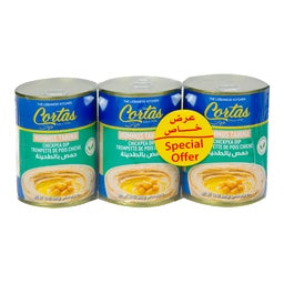 Cortas Hummus Tahina Value Pack 3 x 400 g
