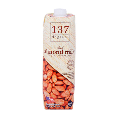 GETIT.QA- Qatar’s Best Online Shopping Website offers 137 DEGREES REAL ALMOND MILK UNSWEETENED 1LITRE at the lowest price in Qatar. Free Shipping & COD Available!