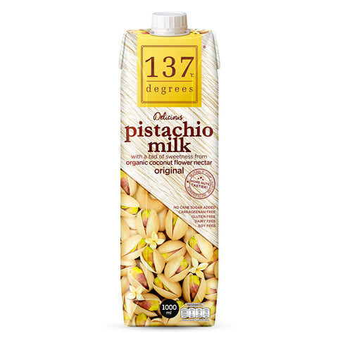 137 Degrees Pistachio Milk Original Gluten Free 1 Litre