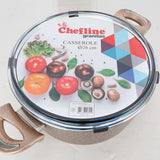 GETIT.QA- Qatar’s Best Online Shopping Website offers CHEFLINE GRANIT DUTCH OVEN 26CM C26G at the lowest price in Qatar. Free Shipping & COD Available!