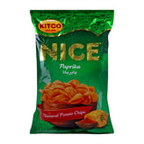 GETIT.QA- Qatar’s Best Online Shopping Website offers KITCO NICE NATURAL POTATO CHIPS PAPRIKA 167G at the lowest price in Qatar. Free Shipping & COD Available!