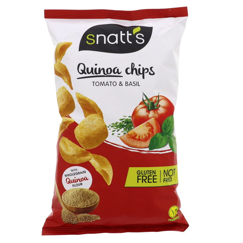 GETIT.QA- Qatar’s Best Online Shopping Website offers SNATT'S QUINOA CHIPS TOMATO AND BASIL 85 G at the lowest price in Qatar. Free Shipping & COD Available!