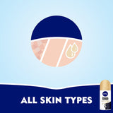 GETIT.QA- Qatar’s Best Online Shopping Website offers NIVEA BLACK & WHITE ANTI-PERSPIRANT FOR WOMEN ROLL ON INVISIBLE SILKY SMOOTH 50 ML at the lowest price in Qatar. Free Shipping & COD Available!