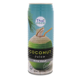 GETIT.QA- Qatar’s Best Online Shopping Website offers THAI COCO COCONUT JUICE WITH PULP 520 ML
 at the lowest price in Qatar. Free Shipping & COD Available!