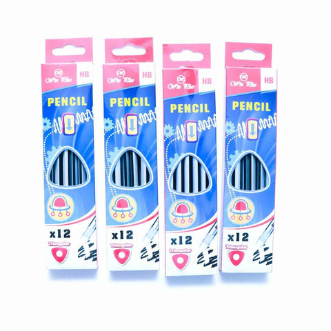 GETIT.QA- Qatar’s Best Online Shopping Website offers WIN PLUS HB PENCILS, KR971550, 12X4'S at the lowest price in Qatar. Free Shipping & COD Available!