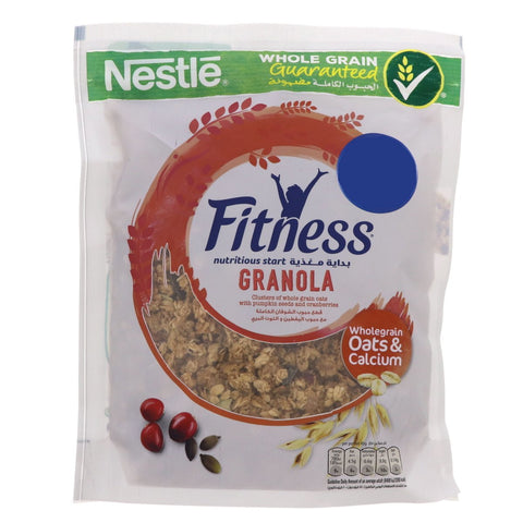 GETIT.QA- Qatar’s Best Online Shopping Website offers NESTLE FITNESS GRANOLA OATS WITH PUMKIN SEEDS & CRANBERRIES 450 G at the lowest price in Qatar. Free Shipping & COD Available!