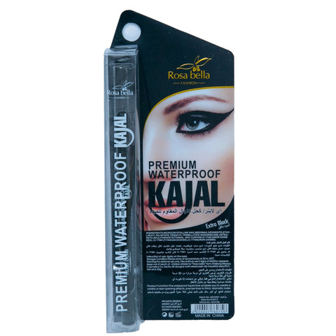 GETIT.QA- Qatar’s Best Online Shopping Website offers ROSA BELLA PREMIUM WATERPROOF KAJAL EXTRA BLACK 1 PC at the lowest price in Qatar. Free Shipping & COD Available!