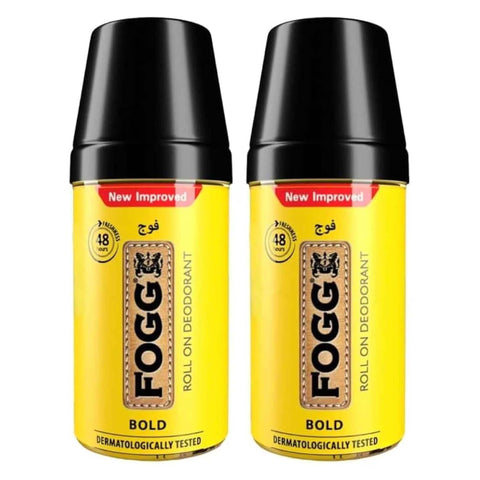 Fogg Bold Roll On Deodorant For Women Value Pack 2 x 50 ml