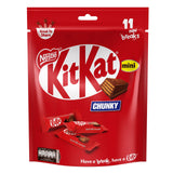 Nestle KitKat Chunky Mini Bag Milk Chocolate Bag 11 pcs 176 g - GETIT.QA