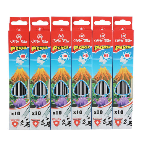 GETIT.QA- Qatar’s Best Online Shopping Website offers WIN PLUS HB-PENCIL, KR-971550-6, 6X10S at the lowest price in Qatar. Free Shipping & COD Available!