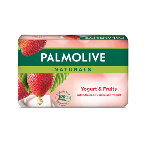 GETIT.QA- Qatar’s Best Online Shopping Website offers PALMOLIVE NATURALS BAR SOAP WITH STRAWBERRY JUICE AND YOGURT 90G at the lowest price in Qatar. Free Shipping & COD Available!