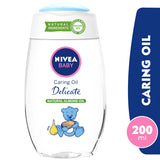 GETIT.QA- Qatar’s Best Online Shopping Website offers NIVEA BABY OIL DELICATE CARING NATURAL ALMOND OIL 200 ML at the lowest price in Qatar. Free Shipping & COD Available!