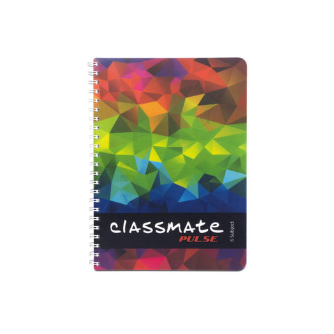 GETIT.QA- Qatar’s Best Online Shopping Website offers CLASSMATE PULSE 6SUBJ NOTE BOOK SINGLE LINE 300S at the lowest price in Qatar. Free Shipping & COD Available!