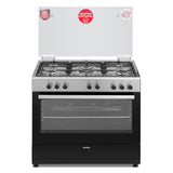 GETIT.QA- Qatar’s Best Online Shopping Website offers SIMFER COOKING RANGE 9060SE 90X60 5BURNER at the lowest price in Qatar. Free Shipping & COD Available!