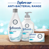 GETIT.QA- Qatar’s Best Online Shopping Website offers JOHNSON'S BODY WASH ANTI-BACTERIAL SEA SALTS 400 ML at the lowest price in Qatar. Free Shipping & COD Available!