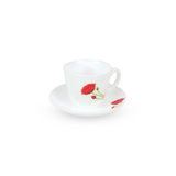 GETIT.QA- Qatar’s Best Online Shopping Website offers CELLO CUP & SAUCER 22CL 12PCS RED POPPY at the lowest price in Qatar. Free Shipping & COD Available!