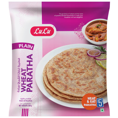 GETIT.QA- Qatar’s Best Online Shopping Website offers LULU PLAIN WHEAT PARATHA 5 PCS 400 G at the lowest price in Qatar. Free Shipping & COD Available!