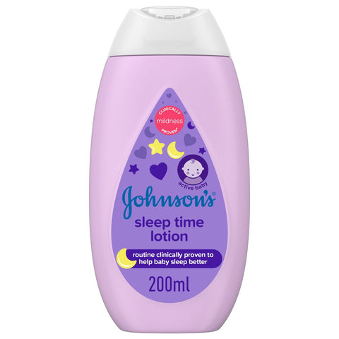 GETIT.QA- Qatar’s Best Online Shopping Website offers JOHNSON'S LOTION SLEEP TIME LOTION 200 ML at the lowest price in Qatar. Free Shipping & COD Available!