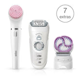 GETIT.QA- Qatar’s Best Online Shopping Website offers BRAUN SILK EPIL BEAUTY SET SE7-885 WET & DRY EPILATOR at the lowest price in Qatar. Free Shipping & COD Available!