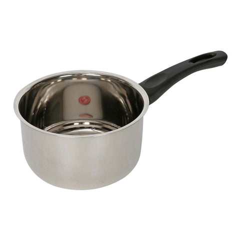 GETIT.QA- Qatar’s Best Online Shopping Website offers CHEFLINE STAINLESS STEEL SAUCEPAN 18CM at the lowest price in Qatar. Free Shipping & COD Available!