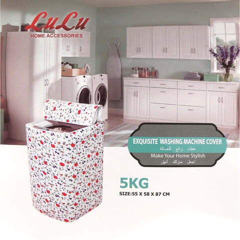 GETIT.QA- Qatar’s Best Online Shopping Website offers LULU WASHING MACHINE COVER 5KG XH5A-TL at the lowest price in Qatar. Free Shipping & COD Available!