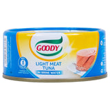 GETIT.QA- Qatar’s Best Online Shopping Website offers GOODY LIGHT MEAT TUNA IN BRINE WATER 160 G at the lowest price in Qatar. Free Shipping & COD Available!