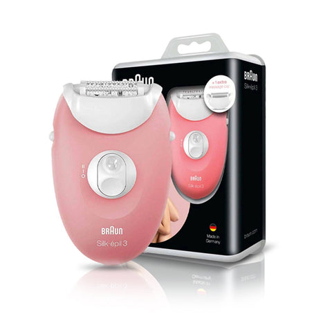 GETIT.QA- Qatar’s Best Online Shopping Website offers BRAUN SILK-EPIL 3 CORDED EPILATOR 3-430 at the lowest price in Qatar. Free Shipping & COD Available!