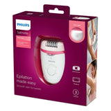 GETIT.QA- Qatar’s Best Online Shopping Website offers PHILIPS SATINELLE ESSENTIAL CORDED COMPACT EPILATOR, WHITE, BRE255/00 at the lowest price in Qatar. Free Shipping & COD Available!